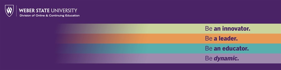 Weber State University Division of Online & Continuing Education