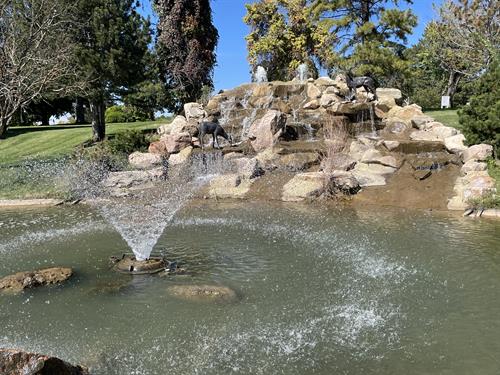 Aultorest Memorial Park Fountain 