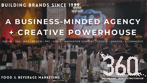 360 Marketing & Advertising | https://www.360Elevated.com/ | Restaurant and Event Marketing