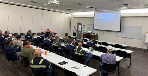 Presenting workplace violence prevention training