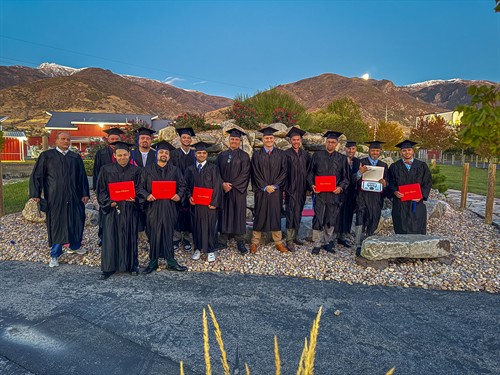 Our 2025 Red Barn Academy & John Volken Academy program graduating class.