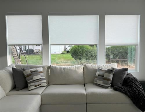 White Roller Shades