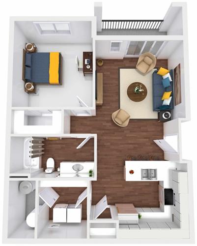 1X1 Floorplan