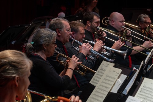Part of the Chamber Orchestra Brass Section