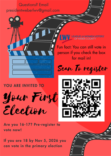 EXERCISE YOUR RIGHTS AND REGISTER TO VOTE!