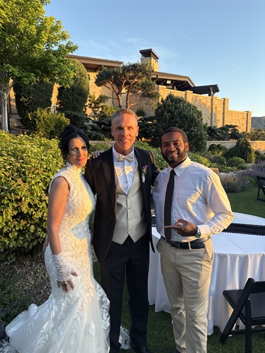 Backyard wedding DJ in Draper, Utah