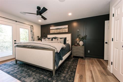 Master Bedroom Remodel with Accent Wall & New Furnishings Master Bedroom Remodel with Accent Wall & New Furnishings