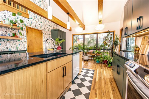 Kitchen Wallpaper East Bench Ogden | The Frida Project