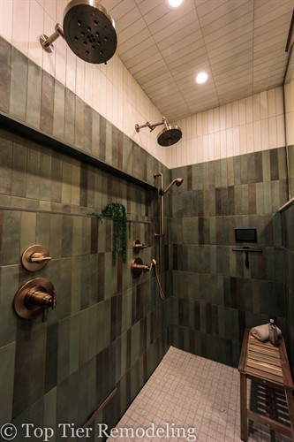 East Bench Steam Shower | The Hopper Project
