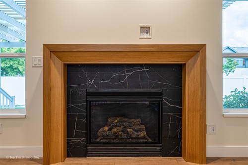 Centerville Fireplace Remodel | The Le Guin Project