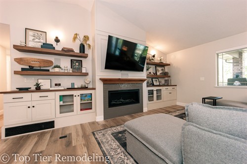 Fireplace Remodel North Ogden | The Thoreau Project
