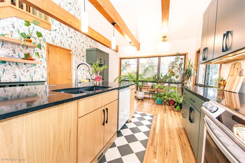 Eclectic East Bench Kitchen: The Frida Project 