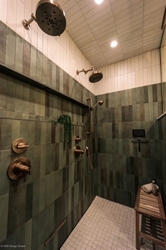 Tiled Steam Shower: The Hopper Project
