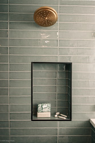 Tiled Shower: The Matisse Project