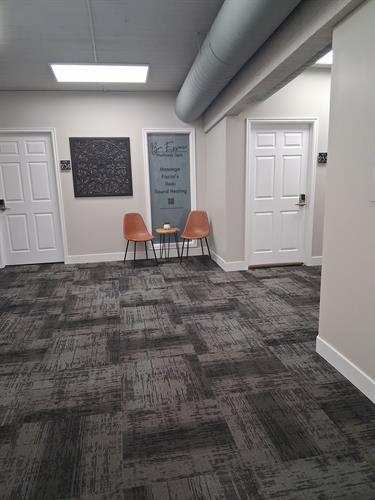 Hallway and sitting area for office #231