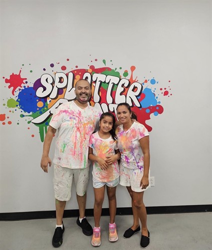 Happy Families splatter together