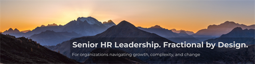 Senior HR Leadership. Fractional by Design.