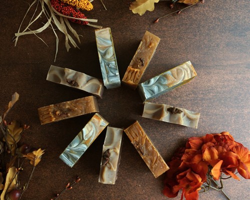 Handcrafted Fall Soap Collection