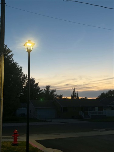 Street, yard, or parking lot lighting
