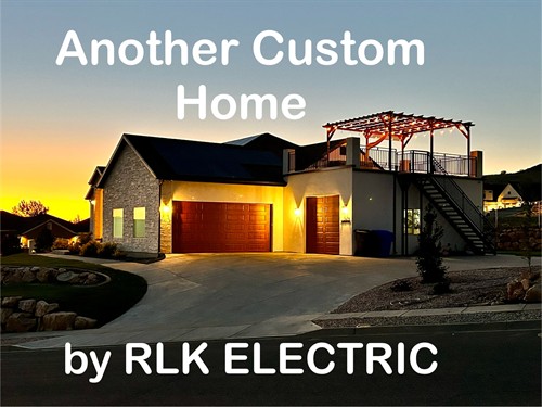 RLK specializes in wiring custom homes 