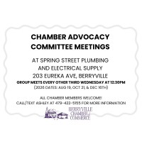 Advocacy Committee Meetings - Berryville Chamber