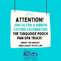 RIBBON CUTTING: Turquoise Pooch Paw Spa Truck @ The Hangout