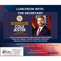 Luncheon with AR Secretary of State: Cole Jester