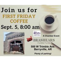 First Friday Coffee - Brashears Furniture