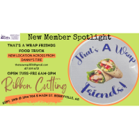 Ribbon Cutting and Grand Opening - That's A Wrap Friends Food Truck