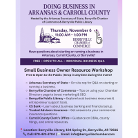 Doing Business In AR Small Business Owner Workshop