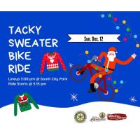 Tacky Sweater Bike Ride 