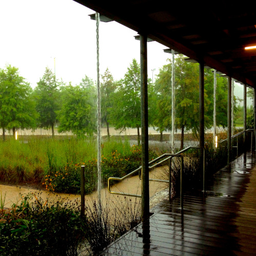 St. Landry Parish Visitor Center, Rain Chains