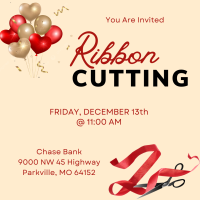 Ribbon Cutting - Chase Bank