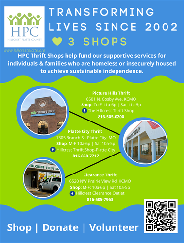 HPC Thrift Shop Information