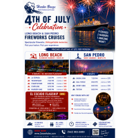 Harbor Breeze Cruises July 4th Fireworks Observation Cruises