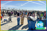 30 Minute Beach Clean Up with Gay for Good and Justin Rudd's Community Action Team