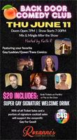 Backdoor Comedy Night- Charity Show