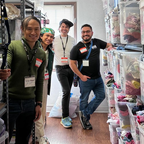 Sorting, organizing and making friends!