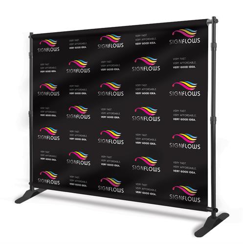 8ft x 10ft Backdrop - Great for Step & Repeat Logo Banners