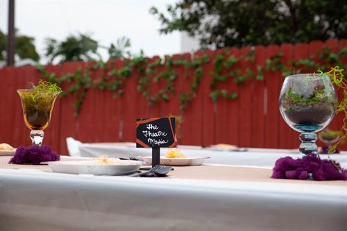 Milestone Birthday: Centerpieces