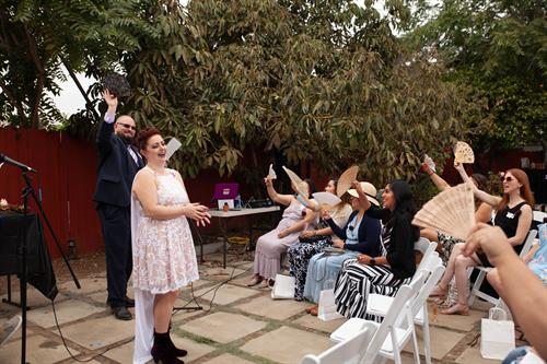 Milestone Birthday: Guests enjoying the party