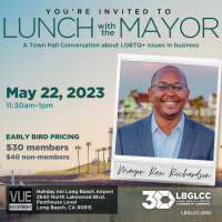 LB Mayor to sit with LGBTQ+ Business Owners for Town Hall Meeting