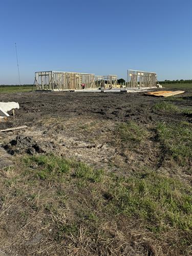 New construction foundation preparation