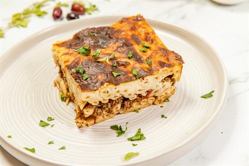 Pastitsio Meze (Greek Lasagna with ground beef)