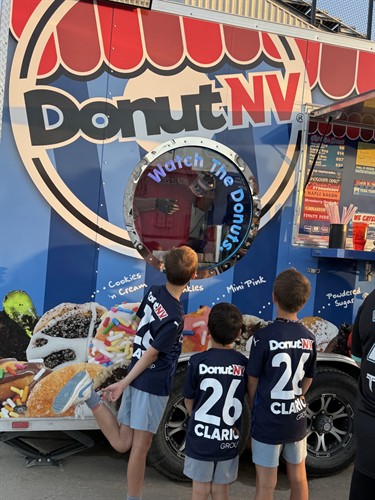 Watch your donuts being made through our interactive window! 