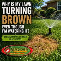 Why Is My Lawn Turning Brown Even Though I'm Watering It?