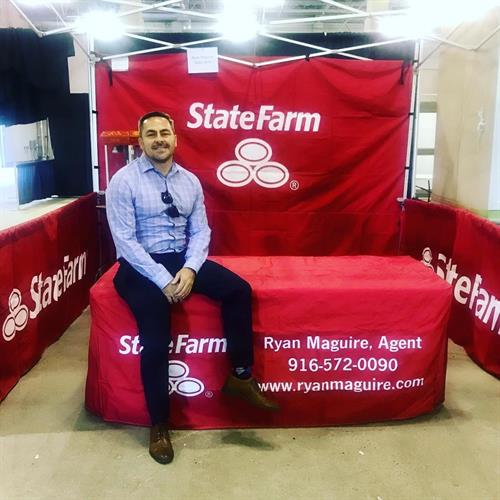 Ryan Maguire Event Booth