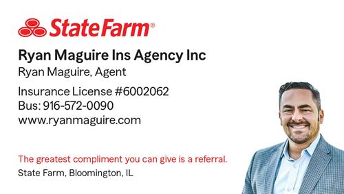 White Business Card