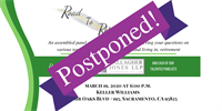 Road to Retirement Panel - Postponed