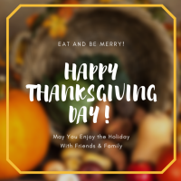 Happy Thanksgiving - CHAMBER OFFICE CLOSED